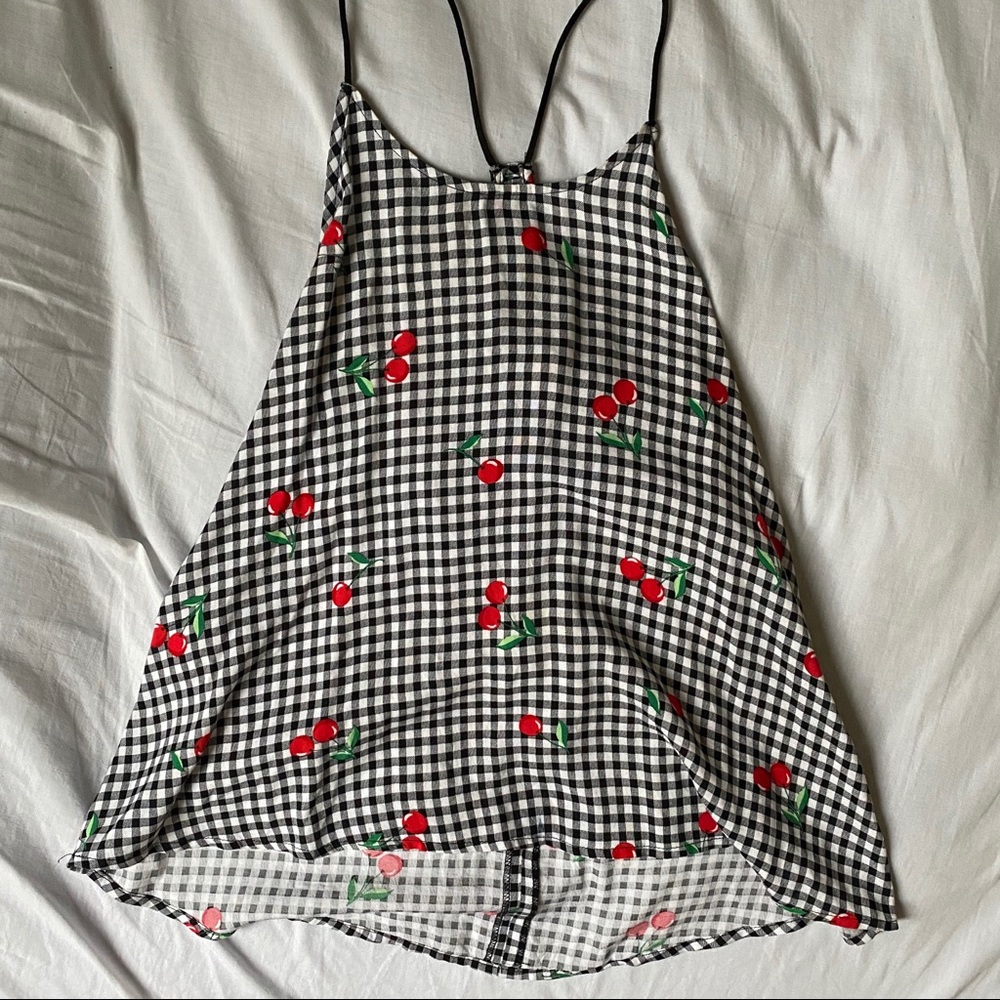Plaid Tank Top